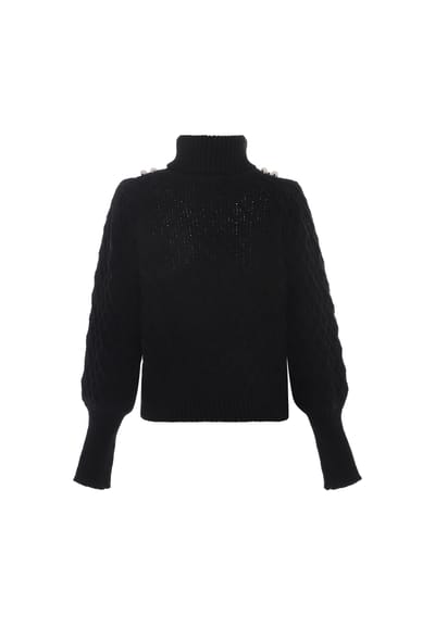 Faina Jumper Dames zwart