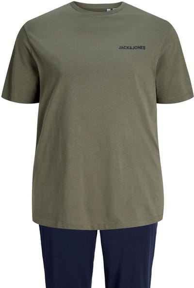 JACK & JONES PLUS - JACEVEREST SS TEE AND PANTS SET W PLS Heren Sets
