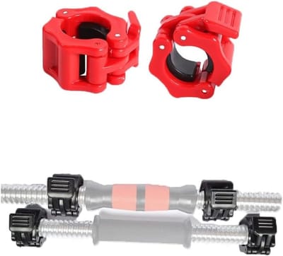Barbell Clips 4 Stuks - Snelle Ontgrendelingssluiting voor Gewichtheffen, Krachttraining en Crossfit