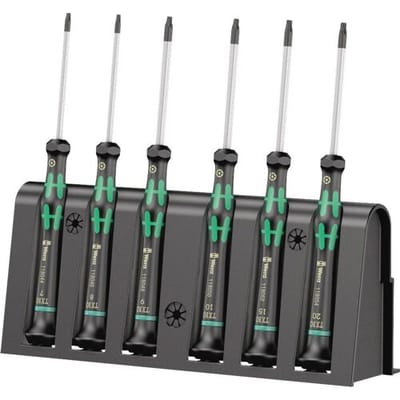 Wera 2067/6 TORX® BO Schroevendraaierset Elektronica en fijnmechanica 6-delig Torx BO