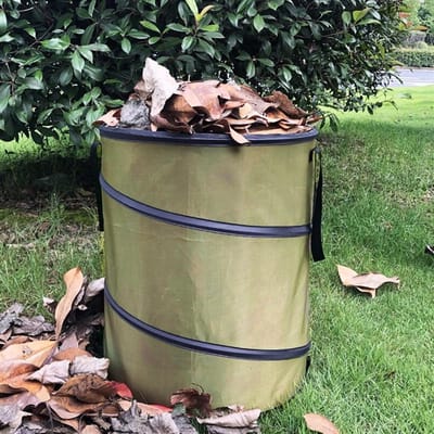 Tuinafvalzakken - Vuilniszakken Tuin - Afval Verzamelen - Scheurvast Materiaal - 10 Gallons - Groen