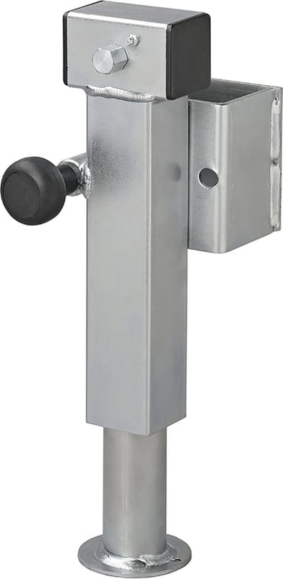 ProPlus Steunpoot - Parkeersteun - Verstelbare Uitdraaisteun - 36-59,5 cm - Stelpoot - Gegalvaniseerd - 1350 kg Draagvermogen - Buitenste buis 6 x 6 cm