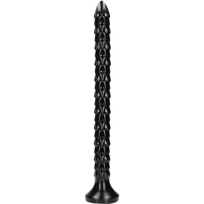 Shots - Ouch! OU847BLK - Scaled Anal Snake - 16''/ 40 cm - Black