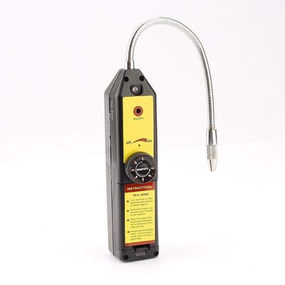 Allecto - Halogengas - Lecksucher - Kwaliteit - Voor Kfz-Klimaanlagen - R134a R410a R22a - Professioneel gebruik - Compact formaat