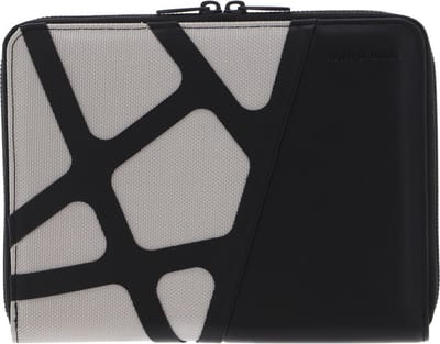 HUGO BOSS Schrijfmappen Craft Conference Folder Chrome Zwart