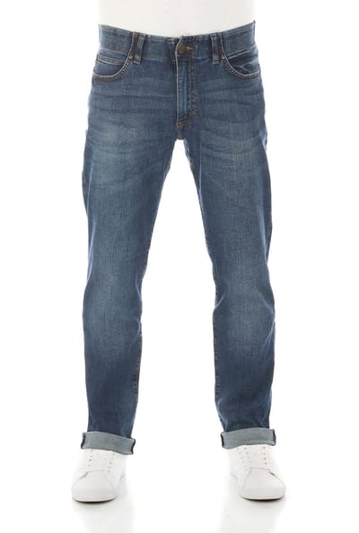 Lee Heren Jeans Broeken regular/straight Fit Blauw 36W / 36L Volwassenen