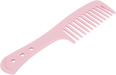 Ontwarrende Kam - Brede Tanden - Haar Verzorgen - Afgeronde Randen - 21.5 cm - Zwart