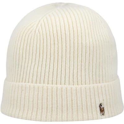 Polo Ralph Lauren Pony Gebreide Muts Pc1564 106 PC1564-106 white