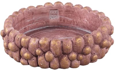 PTMD - Schaal Stenley - Bruin - 38x38x10cm