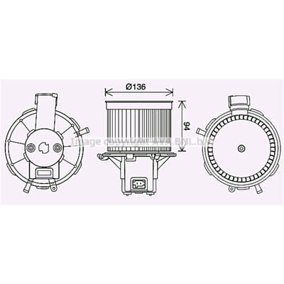 Interieurventilator AVA COOLING FT8465