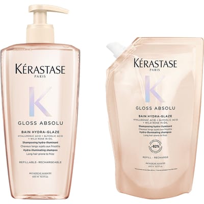 Kérastase Anti Frizz Shampoo Voor Lang Pluizig Haar Kérastase - Gloss Absolu Bain Hydra-glaze Anti-frizz Shampoo Voor Lang, Pluizig Haar