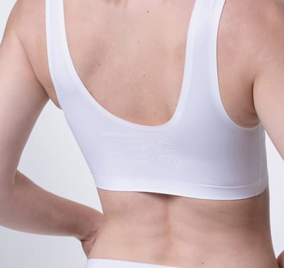 Dorina Bralette met vulling Eco - Soft BH - Naadloze BH Top - Comfortabele top - Schijnt niet door - S - Zwart
