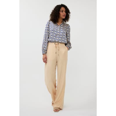 EsQualo Blouse Basic Utopia Graphic Print Größe: 34 | Blusen Outlet | Damen