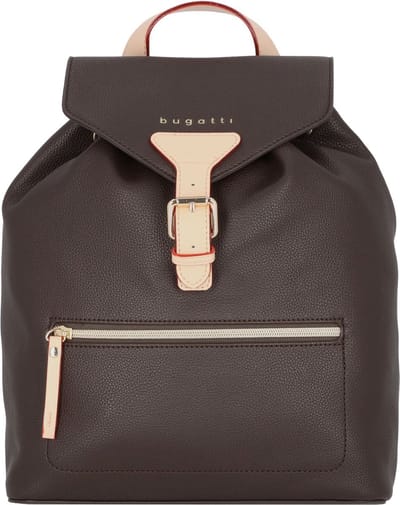 bugatti Rugzak Ella Ladies' Backpack Darkbrown Bruine