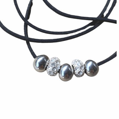 3 in Een-Enkelkettinkje- Halsketting -armband -Miranda - Charme Bijoux