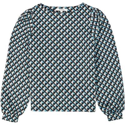 Garcia Trui Gebreide Trui Met Patroon X40261 Black Dames Maat - XS