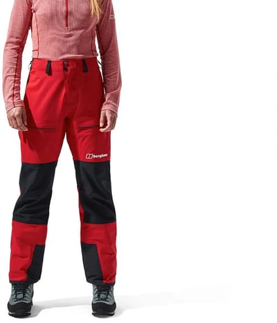 Berghaus Mtn Guide Goretex Broek Rood 38 Vrouw