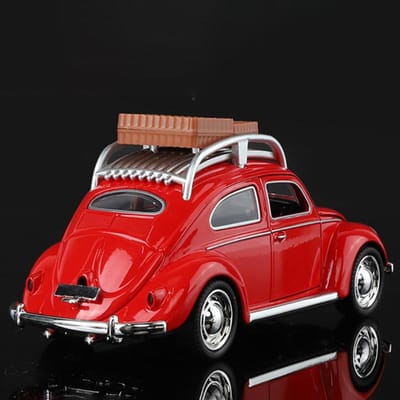 1:32 Kever 1995 Klassieke Auto Legering Auto Model Geluid En Licht Pull Back Speelgoed Verzamelingen Verjaardagscadeaus