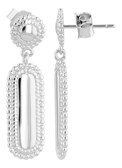 AKZENT Akzent dames oorbel "Kiana" van 925 Sterlingzilver, gerhodineerd, duurzaam