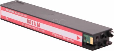 ABC huismerk inkt cartridge geschikt voor HP 981X magenta voor HP Pagewide Enterprise Color 550 Series 556dn 556dna 556xh 556xha HP Pagewide Enterprise Flow MFP 580 586 586dn 586dna 586f 586fda 586z 586z