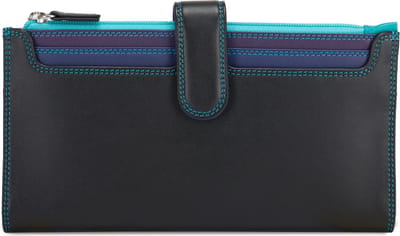 Mywalit Continental Portemonnee Leder 20 cm - Dames - Horizontaal - black-pace