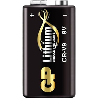 GPCR9VPROB 9V batterij (blok) Lithium 800 mAh 9 V 40 stuk(s)
