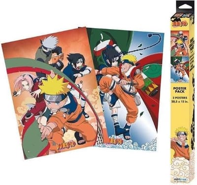 GBeye Naruto Shippuden 2 Chibi Poster Set-Team 7 (Diversen) Nieuw