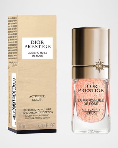 Dior Prestige Le Micro-Huile De Rose Activated Serum 5 ml - Travel size