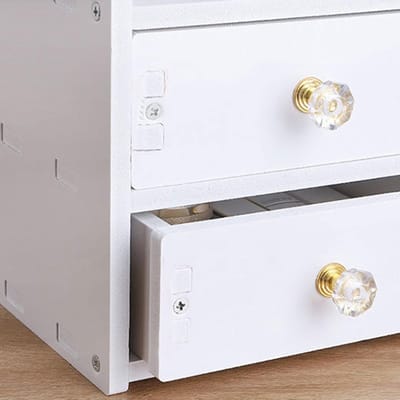 Cosmetica Organizer - Make-up Opberger - Sieraden Opbergen - Met Schuifladen - Grote Capaciteit - Wit