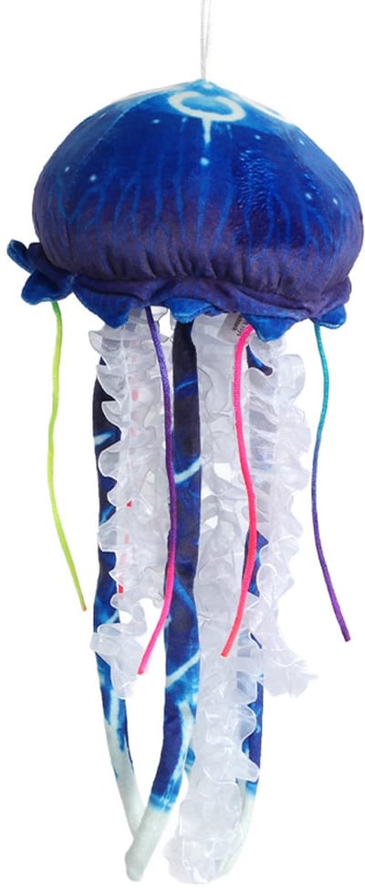 PIA Soft Toys - Pluche Kwal Knuffeldier - blauw - 50 cm