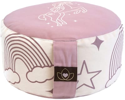 Kinder meditatiekussen unicorn - Lotus | Yoga kussen