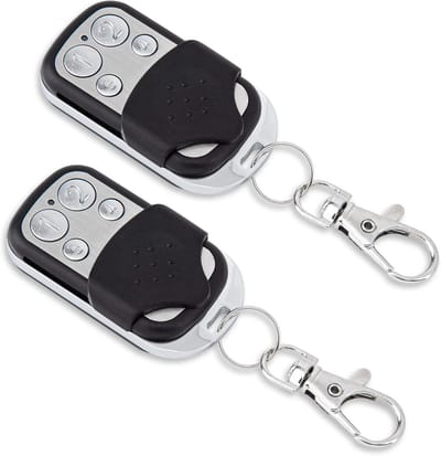 Garagedeuropener Afstandsbediening - 2 Stuks - Compatibel met Diverse 433,92MHz Modellen