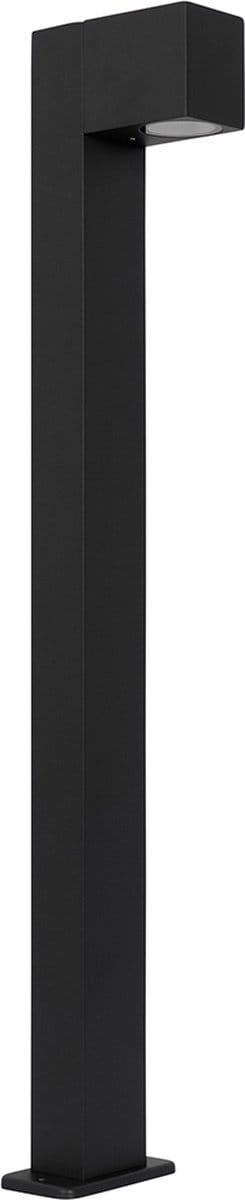 QAZQA baleno - Industriele Staande Buitenlamp | Staande Lamp voor buiten - 1 lichts - H 81 cm - Zwart - Industrieel - Buitenverlichting