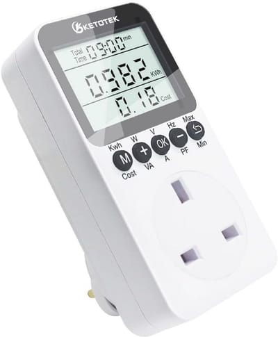 Digitale Energiekostenmeter voor Stroomverbruik met LCD-scherm