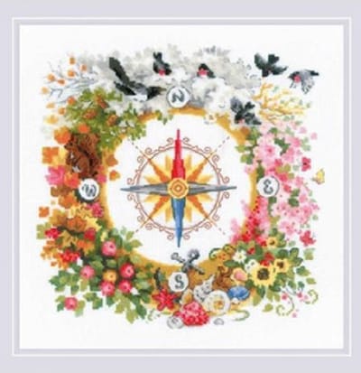 borduurpakket compass
