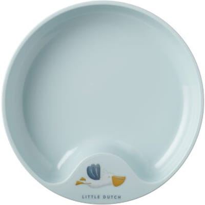 Mepal Mio Oefenbord Little Dutch - Magnetronbestendig - Met greep - Kinderservies - Sailors Bay