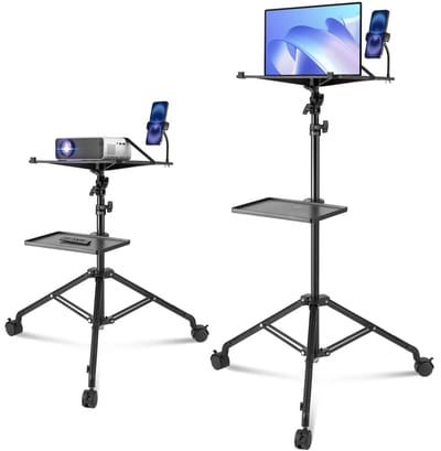 Laptop Standaard - Projector Standaard - Statief Verstelbaar - Projector Statief - Tripod Verstelbaar - Zwart