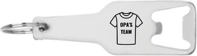 Akyol - opa's team flesopener - Opa - de liefste opa - cadeautje - verjaardagscadeau - verjaardag - cadeau voor opa - cadeau - kado - geschenk - gift - opa artikelen - 105 x 25mm