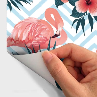 Behangeffect sticker - BAHIA - 30x30cm