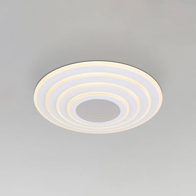 Globo - plafonniere - Jocelyn - wit - metaal - Ø 42cm - LED - 48544-40SH