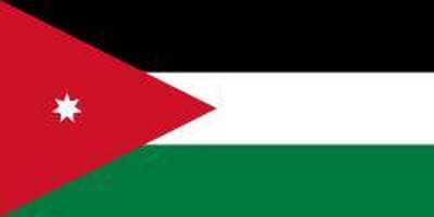 vlag Jordanië 90x150cm