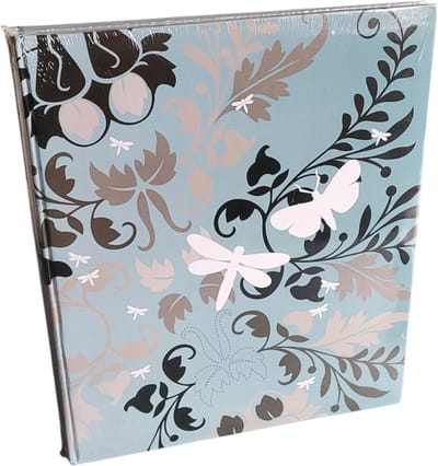 Henzo Jumbo Fotoalbum "Bugs & Flowers" Blauw
