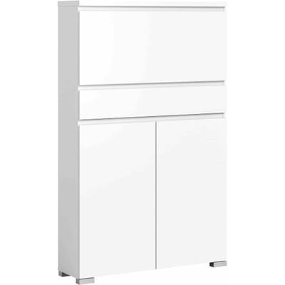 Shoelove schoenenkast wit NB - 27x95x151cm