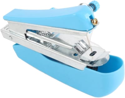 Mini Naaimachine - Hand Naaimachine - Kleding Repareren - Compact en Draagbaar - 11x7x4 cm - Wit