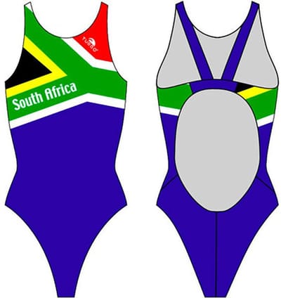 Turbo South Africa Pro Resist Zwemkleding Blauw M Vrouw