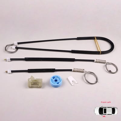 BWR681 Reparatieset Elektrische Raamheffer Voor Links voor Peugeot 307 3B 2003-2009 2-Deurs Cabriolet 9221W0