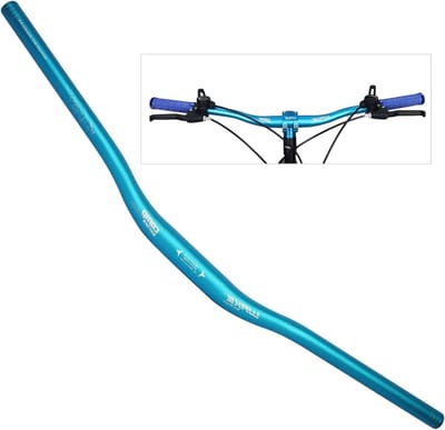 Aluminium MTB Stuur 31.8 mm Riser Bar voor Mountainbike 780 mm - Blauw, Lichtgewicht en Duurzaam