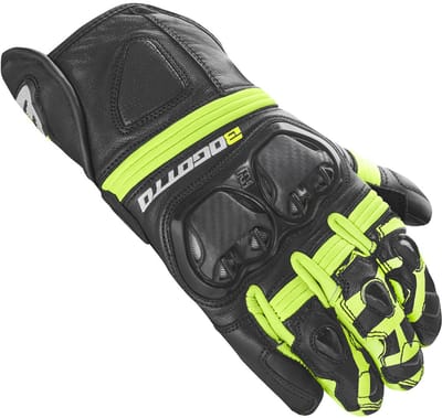 Bogotto Grand Champ Handschoenen Zwart Geel - Handschoen