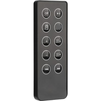 Luidsprekervervangende Afstandsbediening Voorkomt Slippen Eenvoudige Afstandsbediening voor Geluidssysteem en Stereoluidsprekers gray