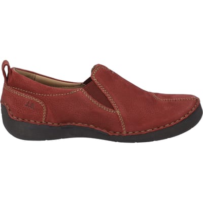 JOSEF SEIBEL Dames Lage schoen Fergey 49 in rood